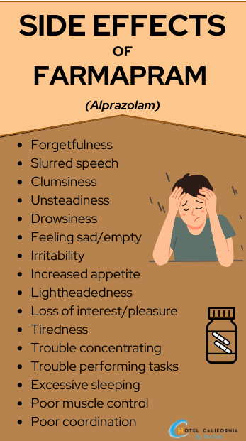 Infograph showing the signs of side effects.